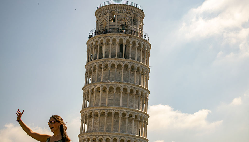 Visit the Leaning Tower in Pisa