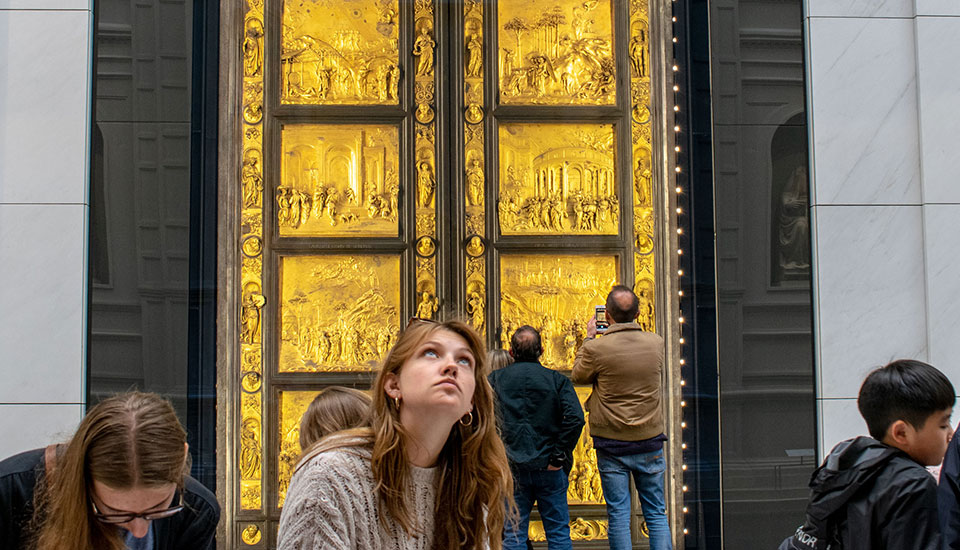 original Baptistery door Florence