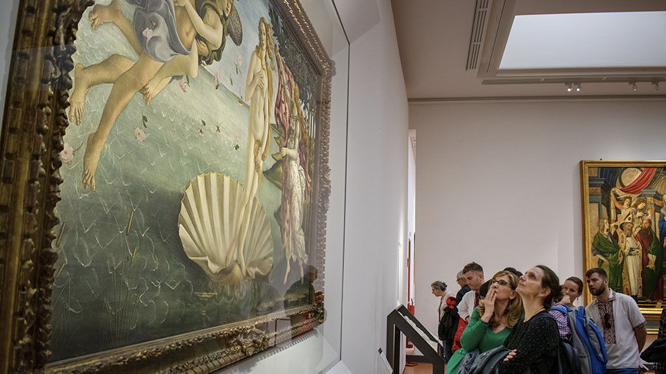 Venere Botticelli Uffizi