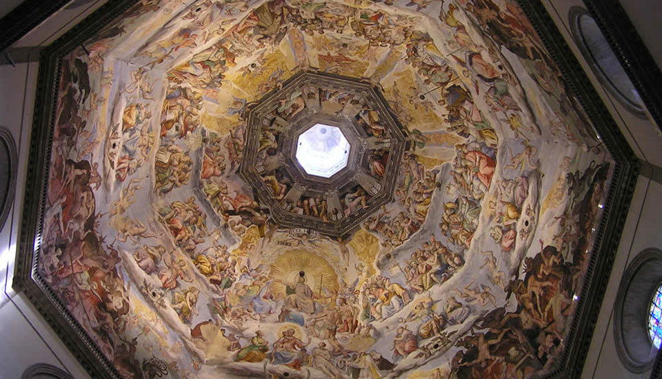 The Dome ceiling